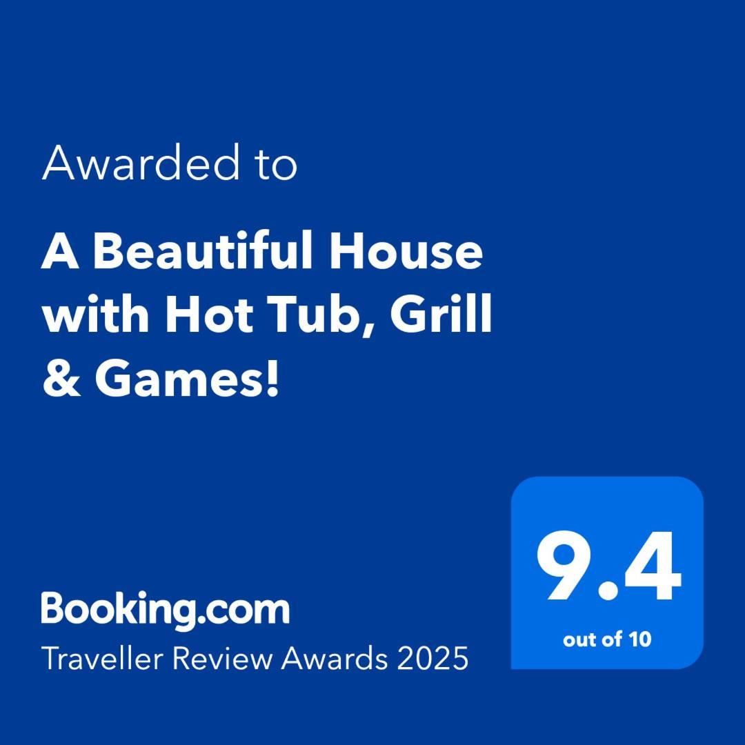 A Beautiful House With Hot Tub, Grill & Games! Villa Las Vegas Luaran gambar